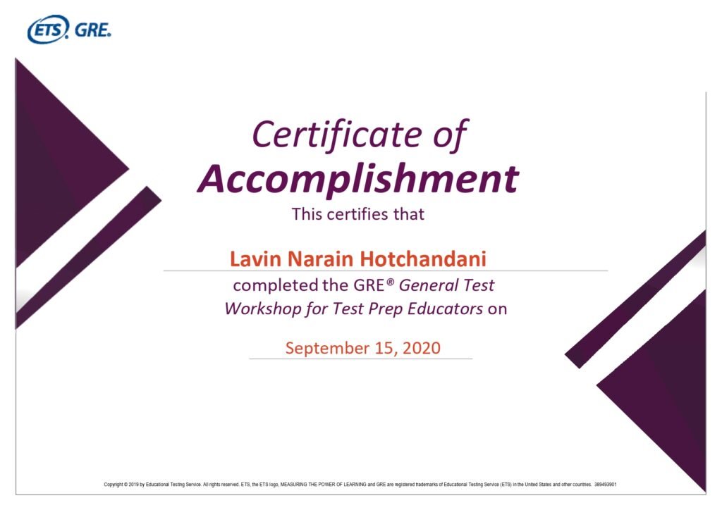 graduate record exam