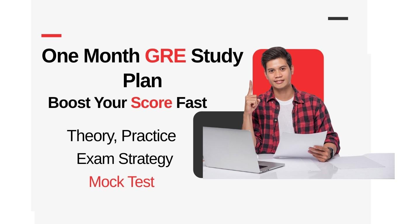 GRE Study Plan For Month