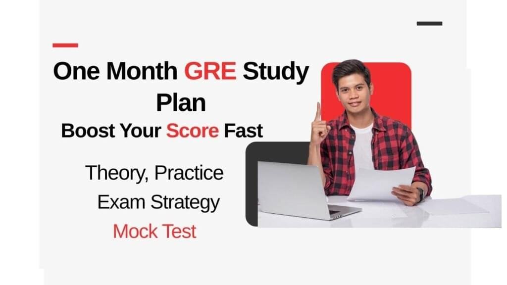 GRE Study Plan For Month